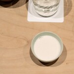 寿司つばさ - タラの白子の吸い流し