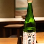 寿司つばさ - 冷酒　万代 立春朝搾り