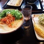 丸亀製麺 - 投入キムチ冷やかけ（大）　　　530円