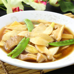 アワビの醤油煮込み