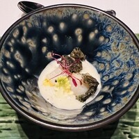 ワインラウンジ＆レストラン セパージュ 名古屋店 - 平貝　知多海苔　カリフラワー