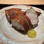 割鮮 入たに - 【 播州百日鶏の手羽先 】