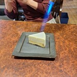 cafe En - 炙りチーズケーキ