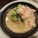 バーミヤン - 料理写真:カニあんかけ炒飯(カニ増し増し)