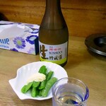 みさき庵 - 冷酒 お通し