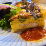 キッシュとスープのお店 晴れたらいいね - えびゴロゴログラタンキッシュ(冬季限定)