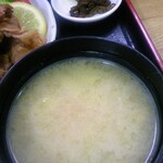みさき庵 - 味噌汁