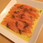 クッチーナ笑多 - サーモンのオレンジマリネ（９８０円）２０１４年６月