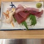 立呑み 晩杯屋 天王寺店 - 刺身5種盛り合わせ