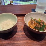 廣澤 - ❷麻婆豆腐 白ごはん