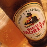 クッチーナ笑多 - イタリアビール「モレッティ２０１４年６月
