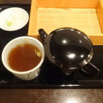 クルマヤ - 蕎麦湯