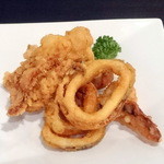 クルマヤ - 真イカの唐揚げ450円