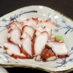 クルマヤ - タコ刺し600円