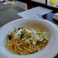 イリエスケープ - 生クリームを使わない白子とうるいのフェデリーニ♡
