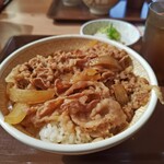すき家 - 料理写真:鬼おろしポン酢牛丼（大盛り）