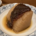 企久太 - しみてます、味噌大根。ザクザク食べる。