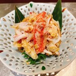 厨 花膳 - 毛蟹の味噌和え