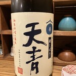 企久太 - 天青、酸のたつ感じぬるめ燗で柔らかく