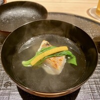 新ばし 星野 - 焼き甘鯛のお椀