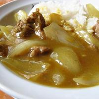 横浜中華街 北京飯店 - 牛ヒレ肉の中華カレーライス（アップ）