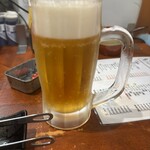 焼肉・ホルモン名嘉真 - ビール