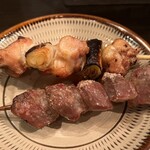 相州鳥ぎん 駅前店 - ねぎまと砂肝は塩で。