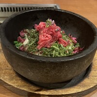焼肉うしごろ 表参道店 - 石窯ガーリックライス