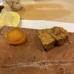 うを徳 - 淡路島産 唐墨( カラスミ ） ＆　余市産 あん肝