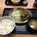 吉野家 - ロース豚焼定食_2014年6月