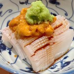こま田 - 墨烏賊とムラサキウニ