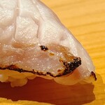 こま田 - 白甘鯛の身。赤甘とは全く異なる身質です