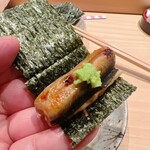 こま田 - 穴子と海苔は合う