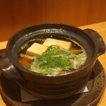 こころや - 北海道産真鱈白子豆富 小鍋仕立て