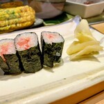 築地寿司清 - トロ鮪巻き