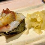 築地寿司清 - タコの軍艦巻き