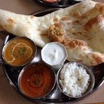 Indian Restaurant D SAGARMATHA - 201406  サガルマータ  ★ネハセット（1250円）★　※これに「サラダ＆ドリンク」が付きます
      