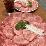 秋葉原 炭火焼肉 たん清 - 上タン塩×3+1人前