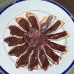 かたつむり - 鴨ロース鉄板焼き