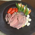 かたつむり - 猪のロースト