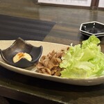 和み処 なかた - 鶏皮のパリパリ焼き❗️