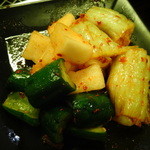 京松蘭 - キムチ　きゅうり・白菜・大根