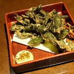 飲んべぇ食堂 らくだ屋 - わかめの唐揚げ