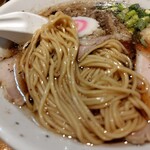 麺家 たけ田 - 麺の感じ