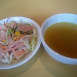 インド料理アマル - サラダ＆スープ