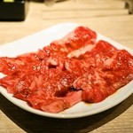 熟成和牛焼肉エイジング・ビーフ - 2014.6 熟成和牛カルビ（480円）