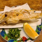 久鶴 - 真鯛の唐揚げ初体験