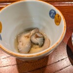 鮨 波づき - ナマコ塩ポン酢