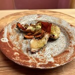 緒方 - 伊勢海老炭火焼き　山椒オイル