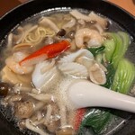 福天 - ◆海鮮五目湯麺+チャーハン 1380円